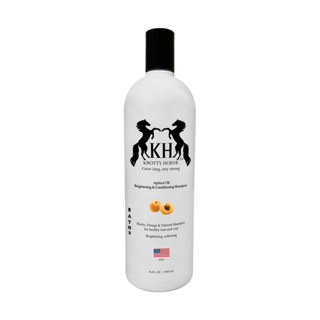 Knotty Horse Apricot Oil Highlighting Coat Shine – RM Tack & Apparel
