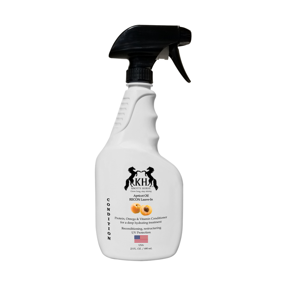 Apricot Oil RECON Protein Leave-In Conditioner – KNOTTY HORSE PRODUCTS